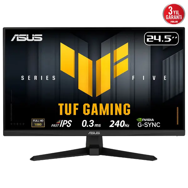 24,5" TUF GAMING VG259QM5A IPS 0,3ms 200Hz 300cd DP HDMI MM