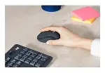 Logitech M220 Sessiz Kablosuz Optik Mouse M220 Siyah-7