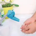 Çocuklar İçin Eğitici ve Güvenli Musluk Uzatıcı Genişletici Başlık Aparatı Fil Figürlü (4745)-4