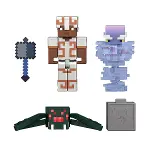 JKK15 HLB21 Minecraft 3lü Aksiyon Figür Seti 8 cm-1