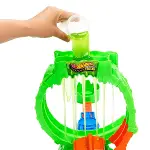 JMK91 Hot Wheels Monster Trucks Mutant Kaosu Çemberde Yarış Oyun Seti-4