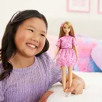 JJN62 Barbie Fashionistas - Damla Desenli Elbise-5