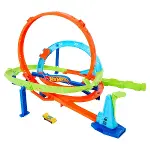HTK16 Hot Wheels Bumerang Çemberli Yarış Pisti-2