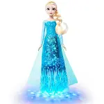 JLJ07 Disney Frozen Şarkı Söyleyen ve Işıldayan Elsa-2