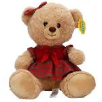 4810 SUN-JNH-PFF-SK PELUŞ AYI ELBİSELİ 32CM 2A-1
