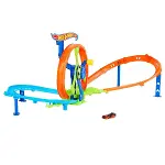 JBX65 Hot Wheels Hızlı Fırlatma ve Döngü Parkuru Oyun Seti-2