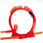 HMC04 Hot Wheels Track Builder Alev Temalı Akrobasi Seti-3