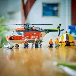 60503 Lego City Sahil Güvenlik Helikopteri 551 parça +7 yaş-5