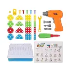 URT014-001 Birlik, 3D Eğitici Matkap Seti Hayvanlar Özel Fiyatlı Ürün-2