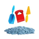 03691 AKSESUARLI MAVİ KİNETİK OYUN KUMU 1000 GR-2