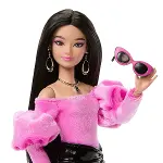 JJN76 Barbie DELUXE STYLE - Siyah Metalik Elbise-3