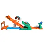 JJN45 Hot Wheels Monster Trucks Timsahı Devir Oyun Seti-3