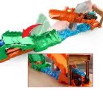 JJN45 Hot Wheels Monster Trucks Timsahı Devir Oyun Seti-4