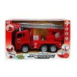 66110 Maxx Wheels Sesli ve Işıklı Su Fışkırtan İtfaiye Aracı 24 cm-1