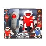 6534 SUN-SABC-ZAP-KK MİNİ ACTION ROBOT IŞIKLI 2A-6