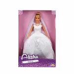 3381 SUN-RST-SIS-Gelinlikli Manken Bebek Alisha 29 cm - Sunman-1