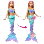 JDM72 Barbie Büyülü Çiçekler Deniz Kızı - Flower Magic Mermaid-2