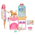 JFX93 Barbie ve Veteriner Kliniği ve Aksesuarları-1