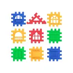 Puzzle City 64 Parça-4