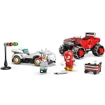 77118 Lego Sonic Silverın Arabası, Knucklesın Canavar Kamyonuna Karşı 378 parça-3