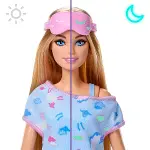 JMR88 Barbie Sleepover Reveal - Mavi Pijamalı-3