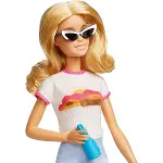 HJY18 Barbie Seyahatte Bebeği ve Aksesuarları-5