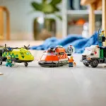 60505 Lego City Uçak, Servis Kamyonu ve Hoverkraft 990 parça +7 yaş-5