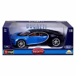 1011040 1:18 Bugatti Chiron Model Mavi Araba -Sunman-2