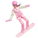 JKF78 Barbie Snowboard Sporcusu Oyun Seti-2