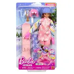 JKF78 Barbie Snowboard Sporcusu Oyun Seti-6