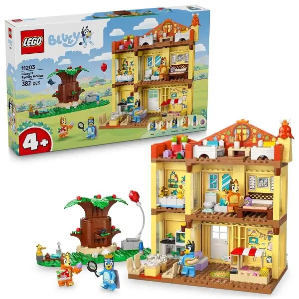 11203 Lego Duplo Bluey Bluey'nin Aile Evi 382 parça +4 yaş