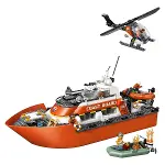 60504 Lego City Sahil Güvenlik Kurtarma Botu ve Helikopteri 742 parça +7 yaş-2