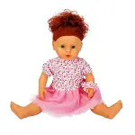 1060011 Lila Sesli Saçlı Et Bebek 60 cm-1