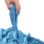 03686 Aksesuarlı Mavi Kinetik Oyun Kumu 500 gr-2