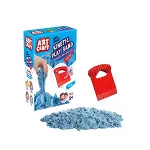 03686 Aksesuarlı Mavi Kinetik Oyun Kumu 500 gr-1