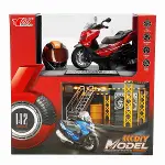 5839 SUN-MYG-MOTOSİKLET 1 12 BMW KASKLI FİGÜR PB.3R SES IŞIK-6