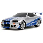 9772 SUN-SIM-JDA-RC ARABA 1 24 FAST FURIOUS NISSAN SKYLINE GTR 2 4 GHZ FASTF-3