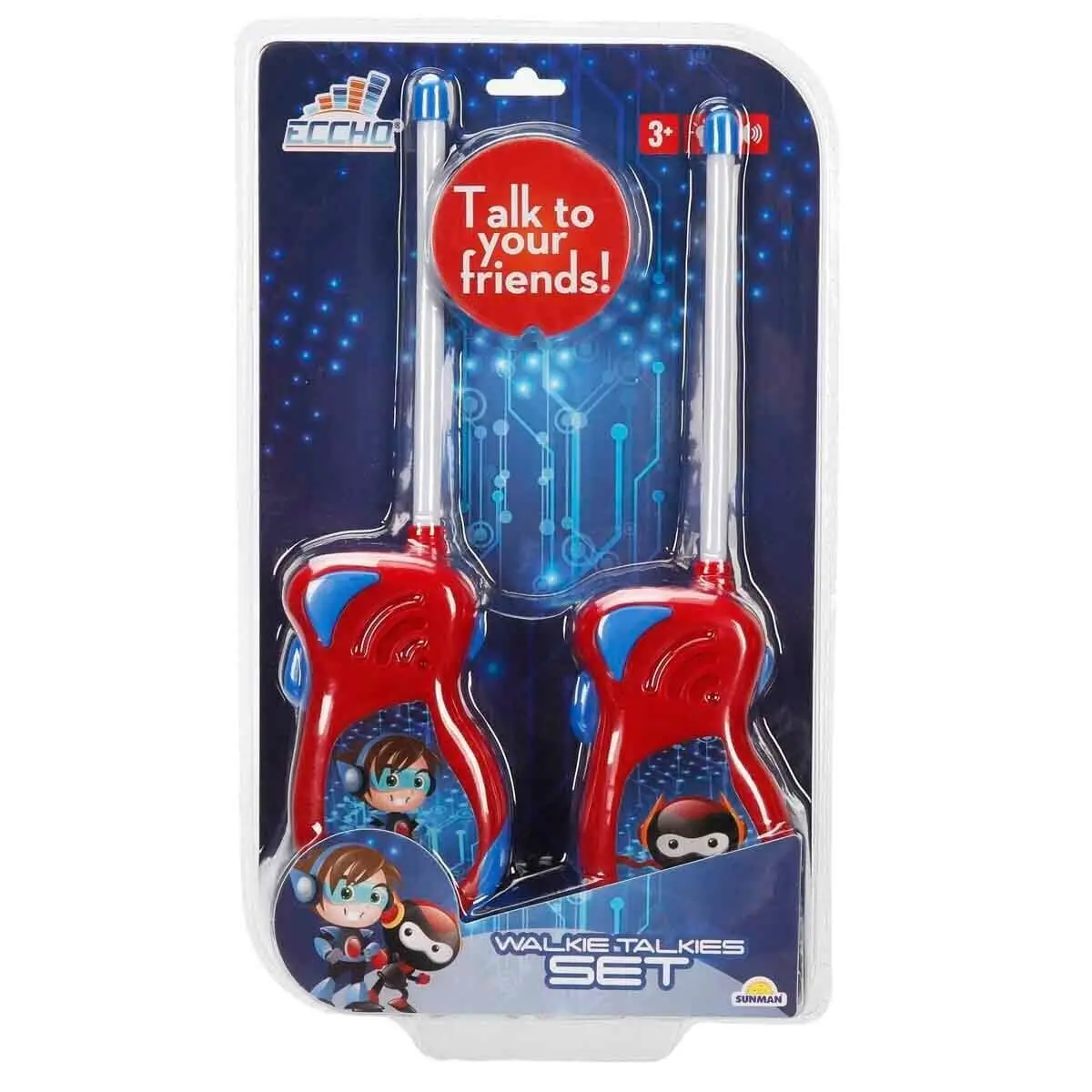 6057 SUN-WON-ECH-TELSİZ SÜPER KAHRAMAN TEMALI 9V KRTL