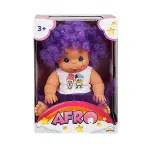 20040 Afro Kıvırcık Saçlı Bebek 23 cm -Sunman-2