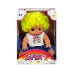 20040 Afro Kıvırcık Saçlı Bebek 23 cm -Sunman-5