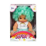20040 Afro Kıvırcık Saçlı Bebek 23 cm -Sunman-7