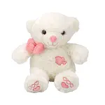 3186 Papyonlu Peluş Ayı 30 cm -Sunman-2