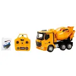 5084 SUN-RST-RC İŞ MAKİNESİ 1 18 BETON MİKSERİ FF 9CH 3 7V USB 2 4 GHZ SESLİ IŞI-2