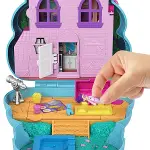 GKJ63 Polly Pocket Çanta Olabilen Micro Oyun Setleri / +4 yaş-5
