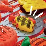 G0500 Play-Doh Cızırtılı Izgara Oyun Seti +3 yaş-5