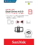 SanDisk Ultra Dual Drive m3.0 64GB Grey & Silver-5