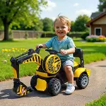 URT030-001  PEDALSIZ BİN-GİT İNŞAAT ARACI- KEPÇE-1