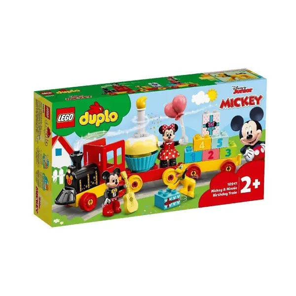 10941 LEGO® Duplo® Mickey ve Minnie Doğum Günü Treni 22 parça +2 yaş