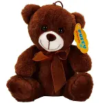 0998 SUN-JHN-PFF-SK PELUŞ AYI OTURAN KURDELELİ 21CM 2R-3