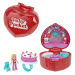 JGK21 Polly Pocket Mattel 80. Yıl Yüzük Kutusu-1